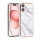 Handyh&uuml;llle f&uuml;r Iphon16 Plus R&uuml;ck-Cover H&uuml;lle  Marmor Wei&szlig; Eleganter Schutz