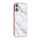 Handyh&uuml;llle f&uuml;r Iphon16 Plus R&uuml;ck-Cover H&uuml;lle  Marmor Wei&szlig; Eleganter Schutz