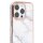 Apple iPhone 16 Pro Max Handyh&uuml;lle Backcover Cover H&uuml;lle Marmor Wei&szlig;