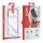 UNIQ iPhone 16 Pro R&uuml;ck-Cover H&uuml;lle - Silikon - Marmor Wei&szlig;