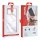 UNIQ iPhone 16 Pro Max R&uuml;ck Cover H&uuml;lle Silikon Marmor Wei&szlig;