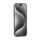 UNIQ iPhone 16 Pro Max R&uuml;ck Cover H&uuml;lle Silikon Marmor Wei&szlig;