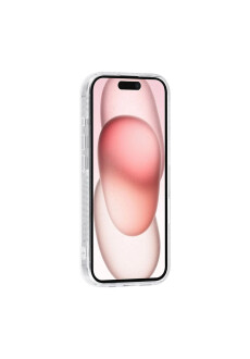 UNIQ iPhone 16  Marmor Weiß Silikon Eleganter Schutz