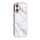 Handyh&uuml;lle F&uuml;r iPhone 16  Marmor Wei&szlig; Silikon Eleganter Schutz