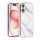 Handyh&uuml;lle F&uuml;r iPhone 16  Marmor Wei&szlig; Silikon Eleganter Schutz