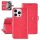 TUNIQ iPhone 16 Pro Book-Case H&uuml;lle mit Kartenhalter &ndash; Hot Pink