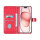 UNIQ iPhone 16 Plus Book-Case Handyh&uuml;lle H&uuml;lle mit Kartenhalter Hot Pink