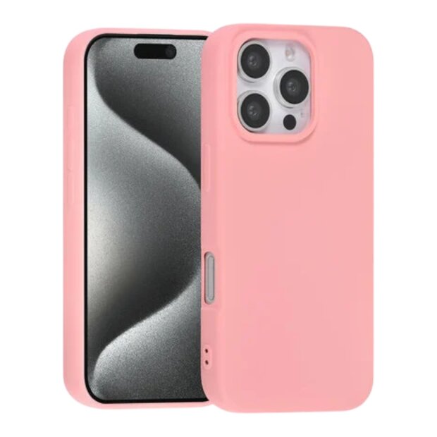 TUNIQ TUNIQ iPhone 16 Pro R&uuml;ckcover H&uuml;lle TPU - Rosa