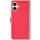 Apple iPhone 16 Book-Case Kandytasche mit Kartenhalter Pink