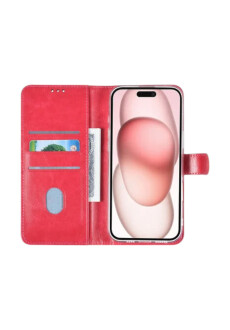 UNIQ iPhone 15 Book-Case Hülle mit Kartenhalter...