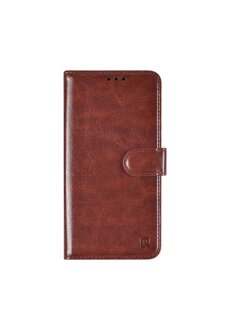 UNIQ iPhone 16 Pro Book-Case H&uuml;lle mit Kartenhalter  Braun