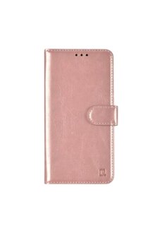 Handyh&uuml;lle f&uuml;r Apple iPhone16 Pro Book-Case H&uuml;lle mit Kartenhalter Rose-Gold