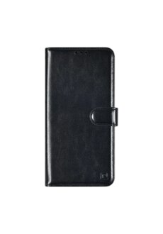 TUNIQ iPhone 16 Plus Book-Case H&uuml;lle mit Kartenhalter &ndash;Schwarz