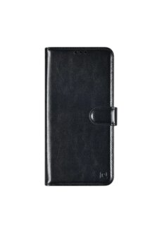 UNIQ iPhone 16 Plus Book-Case H&uuml;lle mit Kartenhalter Schwarz