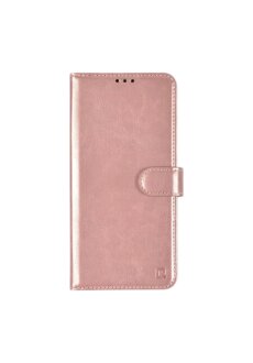 UNIQ iPhone 16 Pro Max Book-Case H&uuml;lle mit Kartenhalter Rose-Gold
