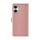 Handyh&uuml;lle f&uuml;r Apple iPhone 16 Book-Case H&uuml;lle Rose-Gold | Kartenhalter &amp; Magnetverschluss | Schutz