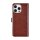 UNIQ iPhone 16 Pro Max Book-Case H&uuml;lle mit Kartenhalter Braun