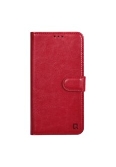 iPhone 15 Handyh&uuml;lle Klapph&uuml;lle Wallet Case Kartenfach Magnet Rot