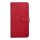 TUNIQ iPhone 15 Book-Case H&uuml;lle mit Kartenhalter Rot