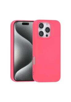 TUNIQ iPhone 16 Pro Rückcover Hülle TPU - Fuchsia