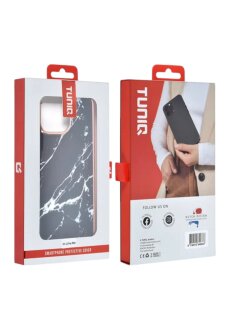UNIQ iPhone 16 Pro Max Marmor Schwarz Eleganter