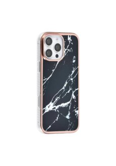 UNIQ iPhone 16 Pro Max Marmor Schwarz Eleganter