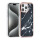 Handyh&uuml;lle f&uuml;r iPhone 16 Pro Max Marmor Schwarz Eleganter