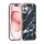 UNIQ iPhone 16 Plus Back-Cover Marmor-Schwarz Eleganter Schutz