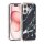 UNIQ iPhone 16 Back Cover in Marmor Schwarz Eleganter Schutz