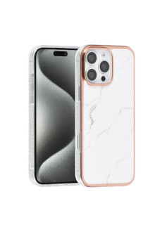 UNIQ iPhone 16 Pro Max Back-Cover Marmor-Weiß...
