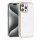 UNIQ iPhone 16 Pro Max Back-Cover Marmor-Wei&szlig; Eleganter Edel
