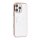 UNIQ iPhone 16 Pro Max Back-Cover Marmor-Wei&szlig; Eleganter Edel