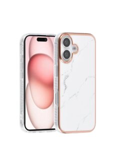 iPhone 16 H&uuml;lle TUNIQ Back-Cover Wei&szlig; | Sto&szlig;fest Kratzschutz | Slim Softcase