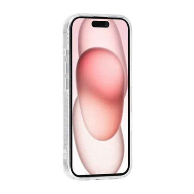 UNIQ iPhone 16 Plus Back-Cover Marmor-Wei&szlig; Eleganter Edel