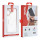 Handyh&uuml;lle iPhone 16 Plus Back-Cover Marmor-Wei&szlig; Eleganter Edel