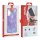 UNIQ iPhone 16 Back Cover Marmor Lila elegant