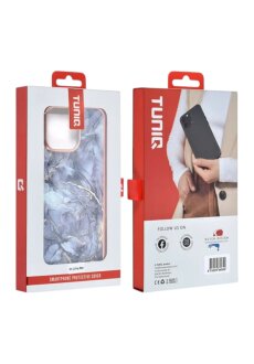 TUNIQ iPhone 16 Pro Max Back-Cover Marmor - Grau