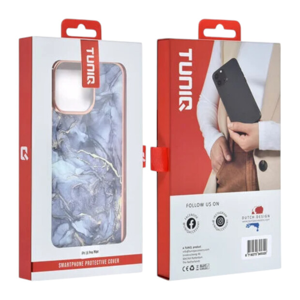UNIQ iPhone 15 Schutz Case Cover Mramor