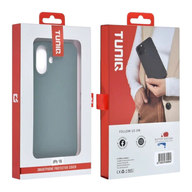 Apple  iPhone 16 Backcover Handyh&uuml;lle Cover Marmor Gr&uuml;n