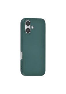 UNIQ iPhone 16 Back Cover Marmor Gr&uuml;n elegant