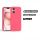UNIQ iPhone 16 Back Cover Marmor Pink elegant