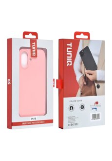 UNIQ iPhone 16 Back Cover Marmor Rosa elegant