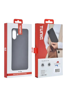 UNIQ iPhone 16 Plus Back Cover Schwarz Eleganter Schutz