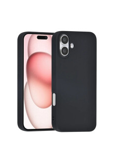 UNIQ iPhone 16 Plus Back Cover Schwarz Eleganter Schutz
