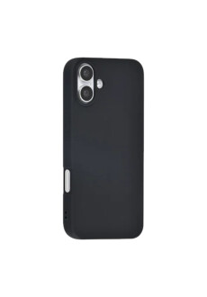 UNIQ iPhone 16 Plus Back Cover Schwarz Eleganter Schutz