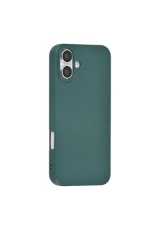 Handyh&uuml;lle f&uuml;r iPhone 16 Plus Back-Cover in Gr&uuml;n Eleganter Schutz