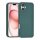 Handyh&uuml;lle f&uuml;r iPhone 16 Plus Back-Cover in Gr&uuml;n Eleganter Schutz