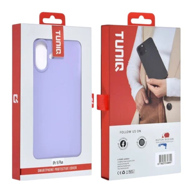 UNIQ iPhone 16 Plus Back-Cover in Lila