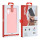 UNIQ iPhone 16 Plus Back-Cover in Rosa Eleganter Schutz