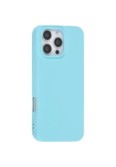 Apple iPhone16 Pro Max Handyh&uuml;lle Backcover Blau
